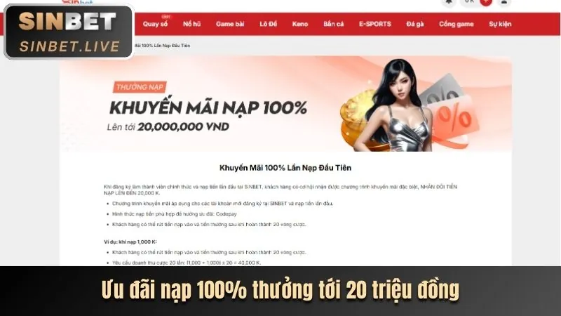 Thưởng chào mừng thành viên mới zom win